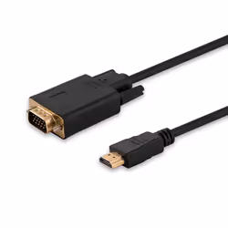 Savio CL-103, 1,8 m, HDMI Type A (Standard), VGA (D-Sub), Mâle, Mâle, Droit