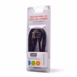 Savio CL-109 câble HDMI 3 m HDMI Type A (Standard) Noir