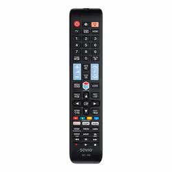 Savio RC-09 do TV Samsung - Smart TV, TV, IR Wireless, Appuyez sur les boutons, Noir