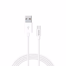 Savio CL-125, 1 m, USB A, USB C, USB 2.0, 480 Mbit/s, Blanc