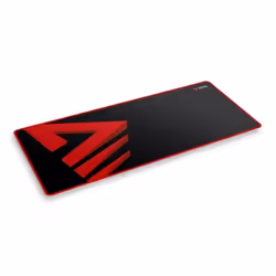 Savio Turbo Dynamic L Tapis de souris de jeu Noir, Rouge