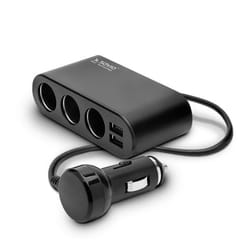 Savio SA-024 chargeur d'appareils mobiles Universel Noir Allume-cigare Auto