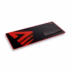 Savio Turbo Dynamic Tapis de souris de jeu Noir, Rouge