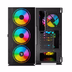 Savio SAVGC-RAPTORX1 unité centrale Midi Tower Noir - Vue supplémentaire 5