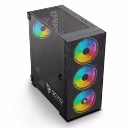 Savio SAVGC-RAPTORX1 unité centrale Midi Tower Noir - Vue supplémentaire 7