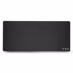 Savio Black Edition Precision Control XL, Noir, Monochromatique, Caoutchouc, Base antidérapante, Tapis de souris de jeu