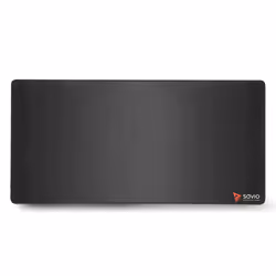 Savio Black Edition Turbo Dynamic XXL 100x50 Gaming mouse pad, Noir, Motif, Tapis de souris de jeu