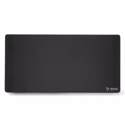 Savio Black Edition Precision Control XXL, Noir, Monochromatique, Caoutchouc, Base antidérapante, Tapis de souris de jeu