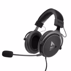 Savio NEXUS, Avec fil, Jouer, Casque, Noir