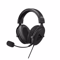 Savio NEXUS Casque Avec fil Jouer Noir