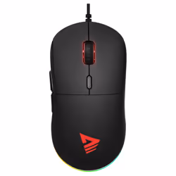 Savio Gambit, Droitier, Optique, USB Type-A, 12000 DPI, Noir