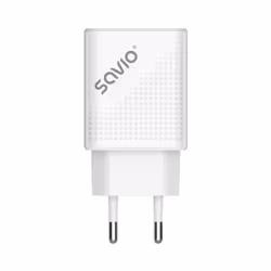Savio LA-04 USB Type A & Type C Quick Charge Power Delivery 3.0 Indoor Smartphone, Tablette Blanc Charge rapide Intérieure
