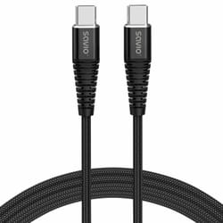 Savio CL-159 câble USB 1 m USB 2.0 USB C Noir