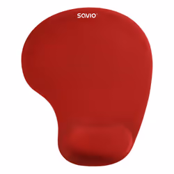 Savio MP-01BL mouse pad red, Rouge, Image, Repose-poignets