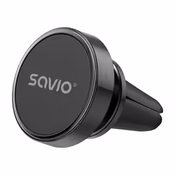 Savio CH-02 Uchwyt magnetyczny samochodowy, aluminiowy, czarny, Grip, Noir