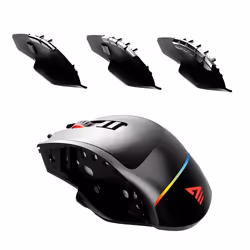 Savio Valiant gaming mouse RGB souris Droitier USB Type-C Optique