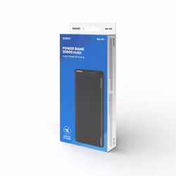 Savio power bank BA-05 20000 mAh czarny Lithium Polymère (LiPo) Noir