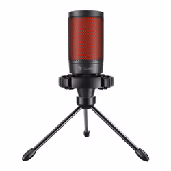 Savio wired gaming microphone with backlight tripod USB SONAR PRO Noir, Rouge Microphone de console de jeu - Vue supplémentaire 5