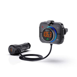 Savio TR-14 Transmiter FM z Bluetooth i ładowarką PD 87,6 - 107,9 MHz Bluetooth/USB Noir