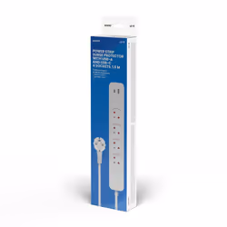 Savio LZ-114 4 sortie(s) CA Type E 1,5 m 2 3680 W Blanc