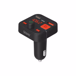 Savio TR-15 Transmiter FM z Bluetooth 87,6 - 107,9 MHz Bluetooth/USB Noir