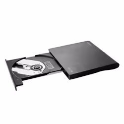 Savio AK-59 External slim CD/DVD Recorder R/RW - USB-C/USB-A black lecteur de disques optiques DVD±RW Noir
