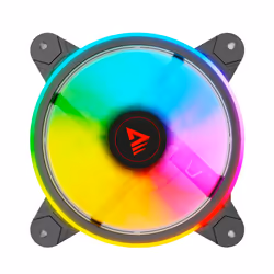 Savio FAN-01 4-pack 120mm ARGB fan including controller and remote control Boitier PC Ventilateur Noir - Vue supplémentaire 5