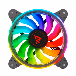 Savio FAN-01 4-pack 120mm ARGB fan including controller and remote control Boitier PC Ventilateur Noir - Vue supplémentaire 6