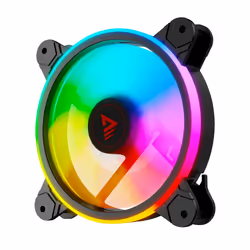 Savio FAN-01 4-pack 120mm ARGB fan including controller and remote control Boitier PC Ventilateur Noir - Vue supplémentaire 8