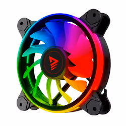 Savio FAN-01 4-pack 120mm ARGB fan including controller and remote control Boitier PC Ventilateur Noir - Vue supplémentaire 9