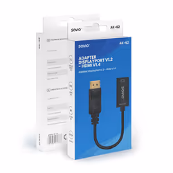 Savio AK-62 câble vidéo et adaptateur 0,2 m DisplayPort HDMI - Vue supplémentaire 6