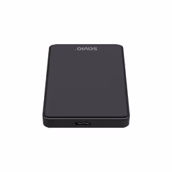 Savio AK-65 Boîtier de disques de stockage Boîtier disque dur/SSD Noir 2.5"