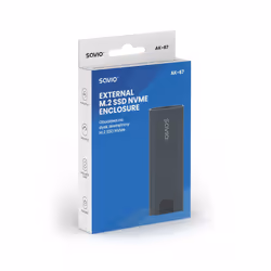 Savio AK-67 Boîtier de disques de stockage Enceinte ssd Gris M.2 - Vue supplémentaire 10