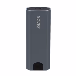 Savio AK-67 Boîtier de disques de stockage Enceinte ssd Gris M.2
