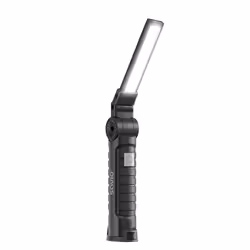 Savio FL-03, LED, 1 ampoule(s), Noir, Batterie