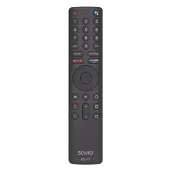 Savio SAVPILOTRC17 XIAOMI, TV, IR/Bluetooth, Appuyez sur les boutons, Noir