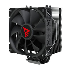Savio SAVGCOFROSTBLACKX2 système de refroidissement d’ordinateur Dissipateur thermique/Radiateur 12 cm Noir