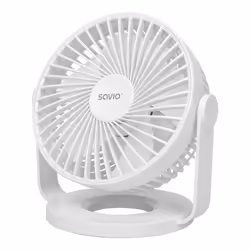 Savio AD-01 WHITE ventilateur Blanc