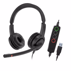 Axtel VOICE UC28 stereo USB-A Noir