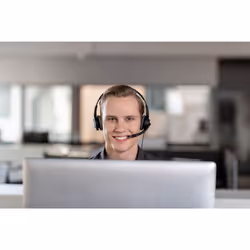 Axtel VOICE UC28 stereo USB-A Noir - Vue supplémentaire 6