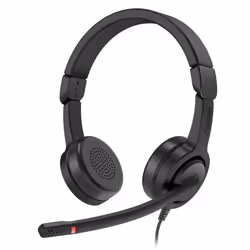 Axtel VOICE UC40 stereo USB-A, Avec fil, Bureau/Centre d'appels, 20 - 20000 Hz, 137 g, Casque, Noir