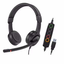 Axtel VOICE UC40 stereo USB-A Noir