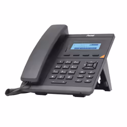 Axtel AX-200 téléphone fixe Noir 1 lignes LCD