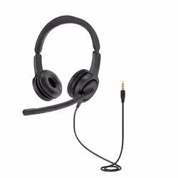 Axtel Voice 28 stereo 3,5 jack Noir