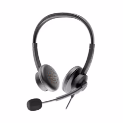 Axtel AXH-ACEUCD, Avec fil, Bureau/Centre d'appels, 20 - 20000 Hz, Casque, Noir