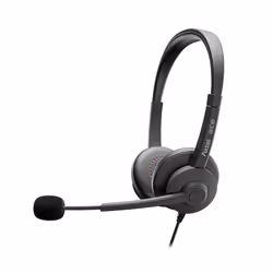 Axtel AXH-ACEUCD écouteur/casque Avec fil Arceau Bureau/Centre d'appels USB Type-C / USB Type-A Noir