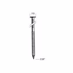 RH28R70G50 Pointe annelée galva - L. 70 mm - Boîte de 2000 - Pointes RH à tête rond en acier galva, galva à chaud et inox de  ...