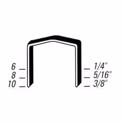 Description générale Les agrafes STCR BOSTITCH sont conçues pour une utilisation avec les agrafeuses Bostitch H30-8 et PC4000 ...