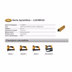 S2/16WC Stanley Bostitch agrafes sont compatibles avec diverses agrafeuses. Caractéristiques of Bostitch S2/16WC agrafes. Lar ...