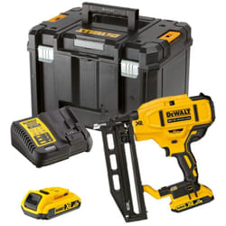 DCN662D2-QW Finisseuse sans balais 16GA xr 18V 2 x 2.0Ah Batterie, Chargeur avec coffret - Dewalt